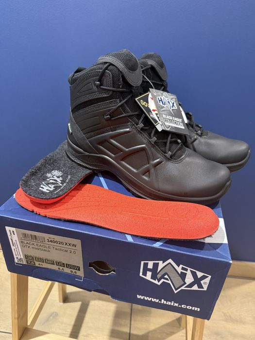 Haix 41 eagle athletic gore-tex NOWE TAKTYCZNE skóra