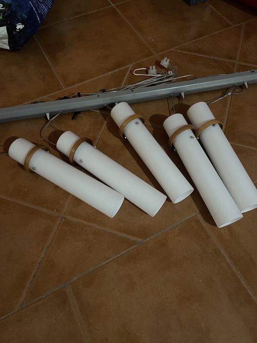 Candeeiro de Vidro fosco