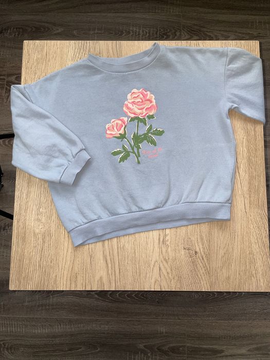 Світшот кофта на флісі 98 104 H&M худі зіпка лонг лонгстів реглан