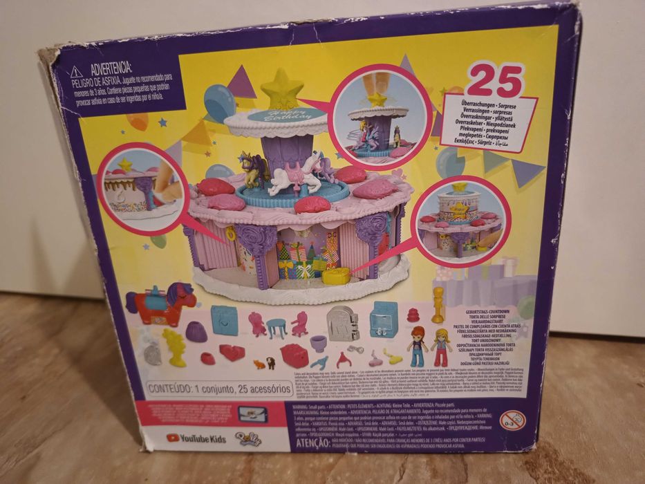 Polly Pocket tort karuzela akcesoria