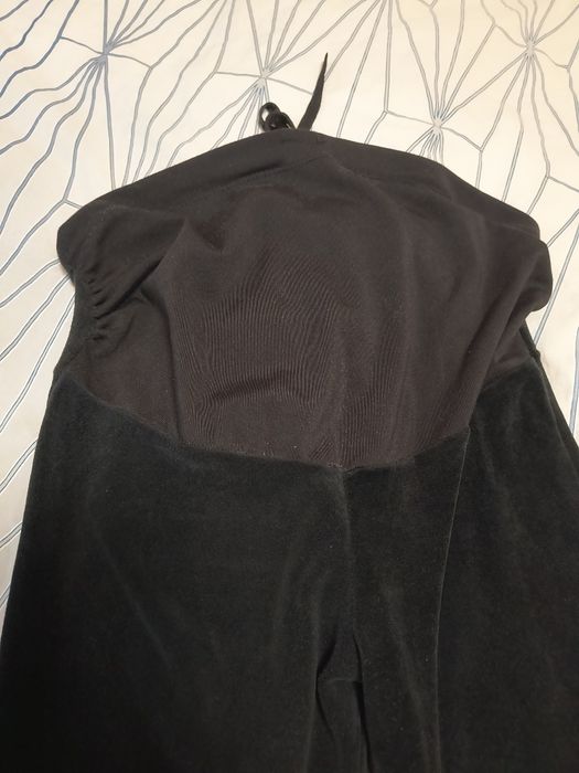 Легінси для вагітних велюрові теплі S