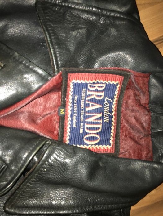 Кожаная куртка Brando UK.распродажа