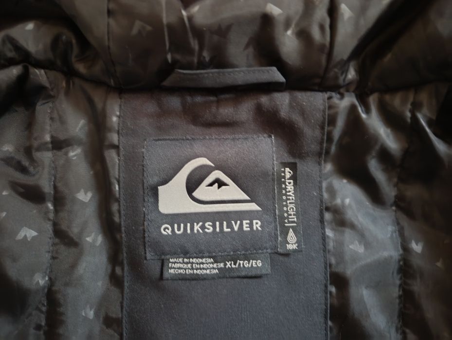 Męska kurtka snowboardowa Quiksilver Mission Printed Block