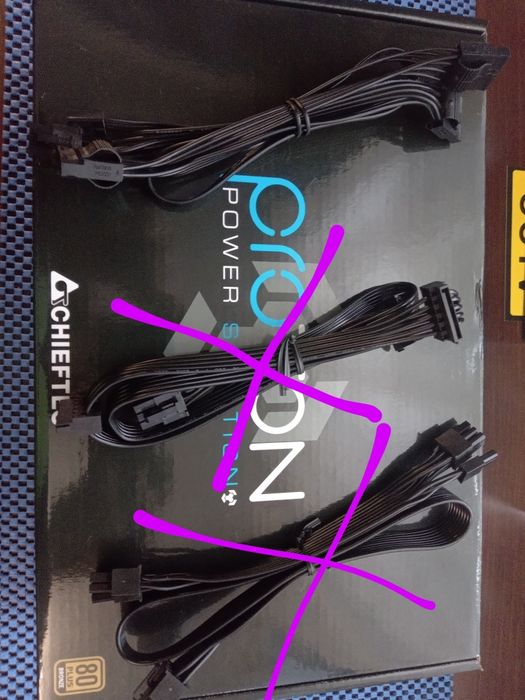 Модульние кабеля для блока питания Chieftec Proton