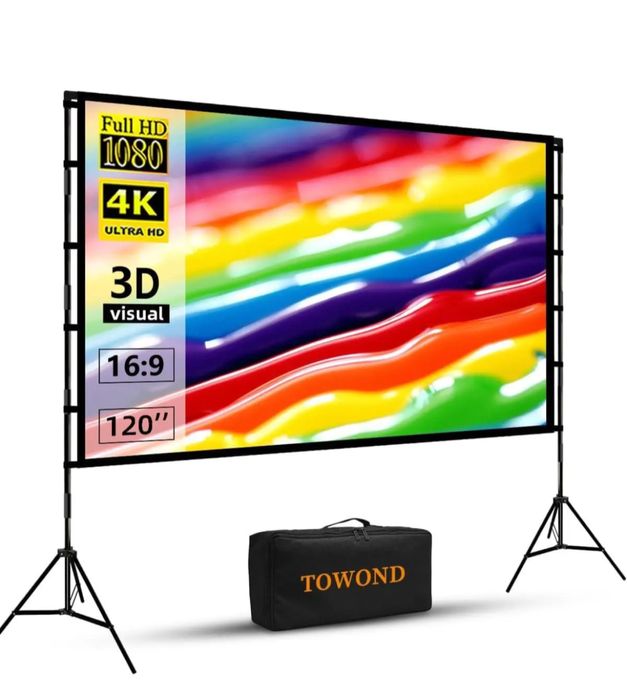 ОРЕНДА! DLP Проектор NEC M402H з портативним екраном 120 дюймів