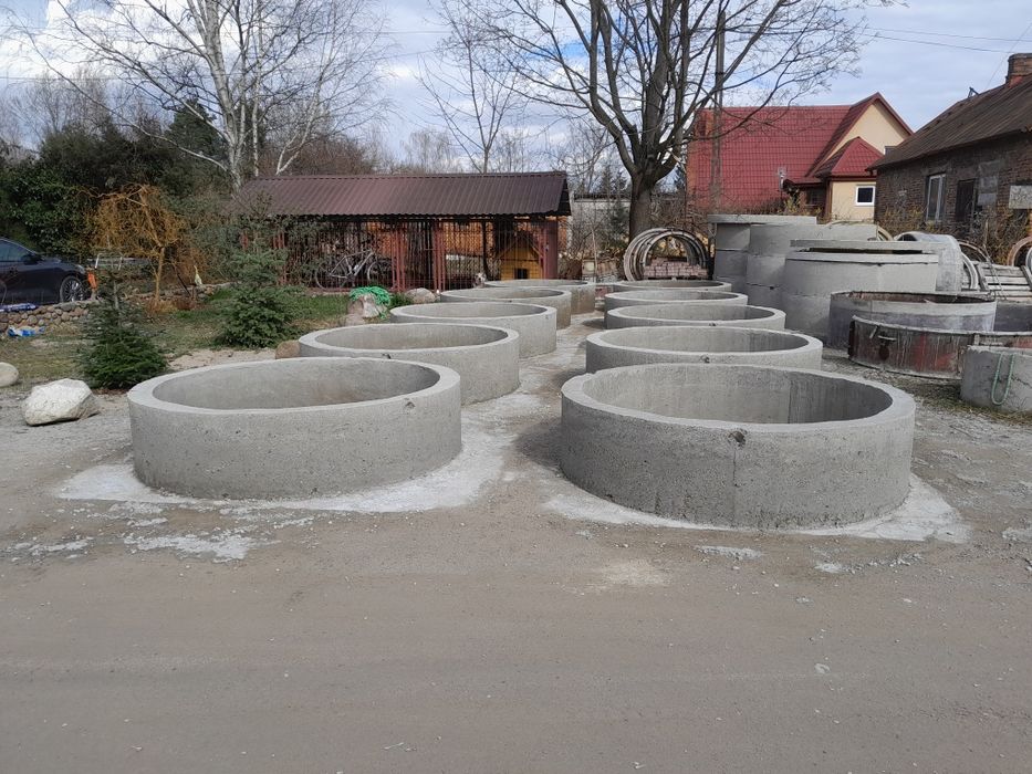 Sprzedaż studni, kręgów betonowych