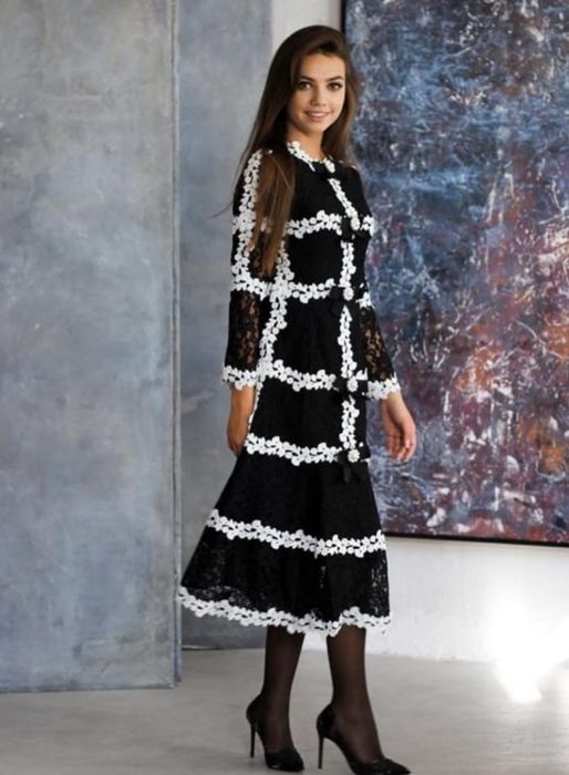 Lindo vestido de renda Bubbles-BBCO L