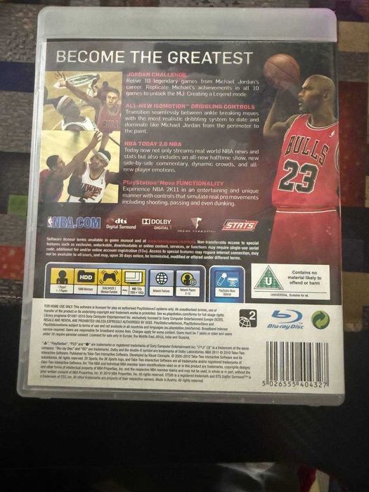 NBA 2K11 PS3 PlayStation 3 Michael Jordan Оригінал Complete
