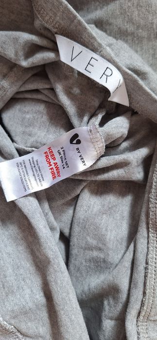 Leginsy L/XL Very ciążowe szare bawełniane,nowe