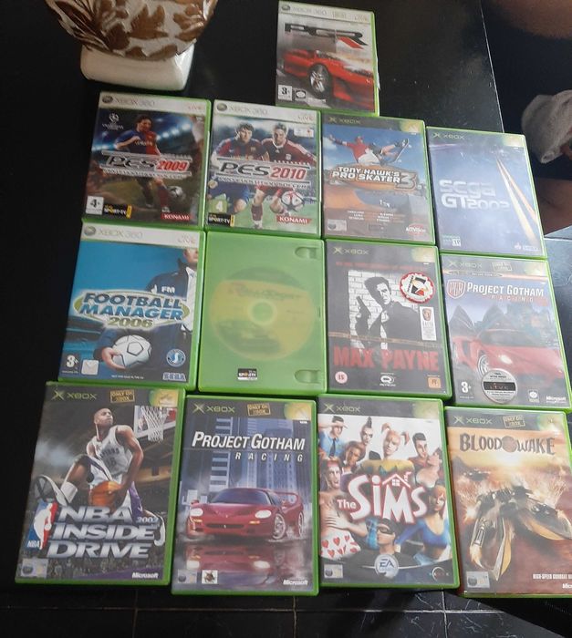 13 jogos de xbox 360 50.€ tudo