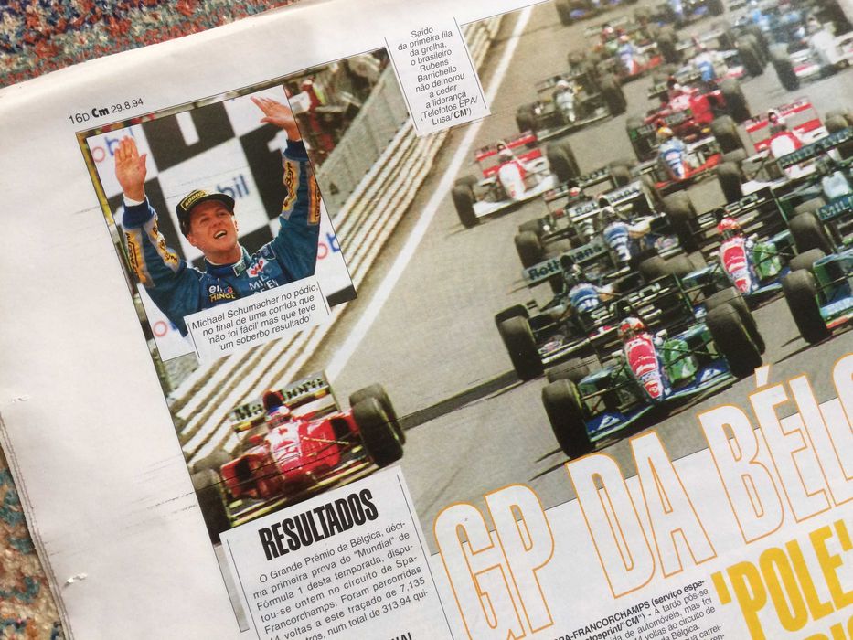 suplemento Correio Manhã desporto: 29 Agosto 1994