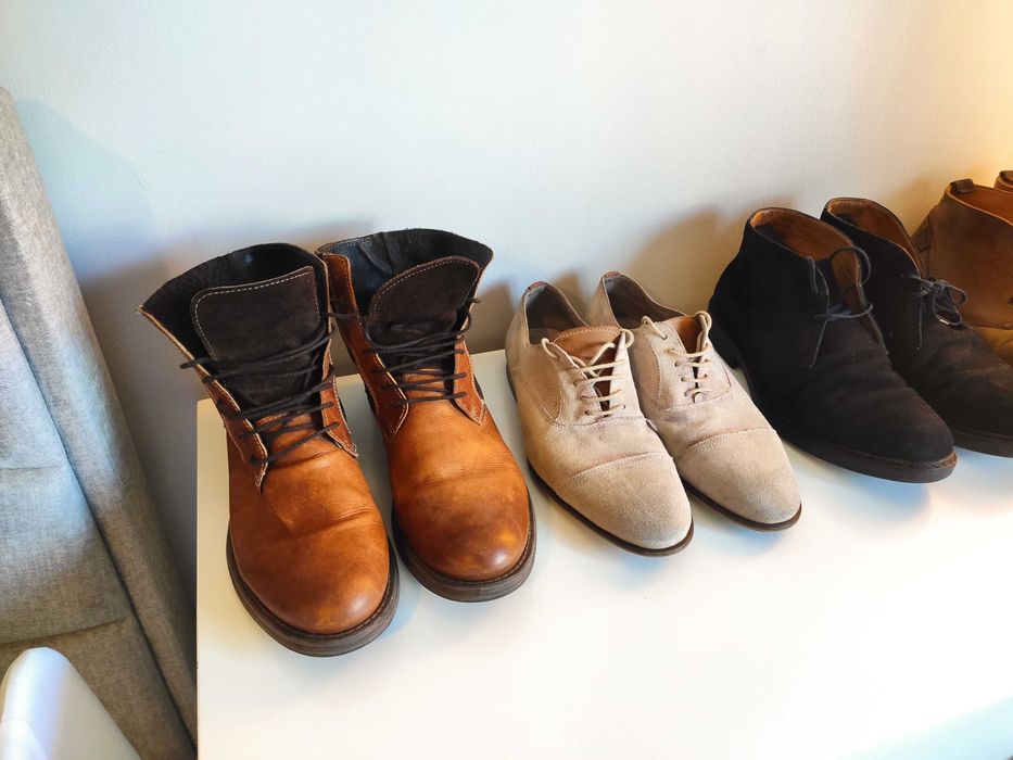 Conjunto Calçado Homem | Qualidade | Massimo Dutti |Prof | Tiffosi