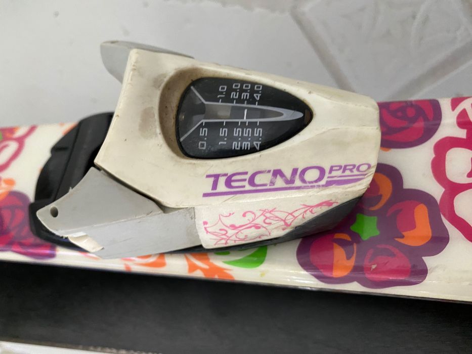 Narty TecnoPro Sweetly 120cm z kijkami