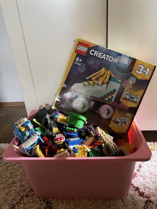 Lego Friends Lego Mario Creator City  6 kg mix figurki