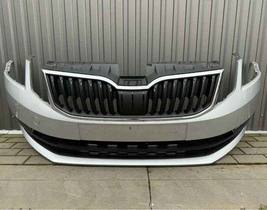 Skoda Octavia III 5E Бампер передній Рестайлінг