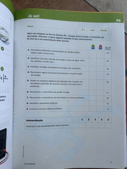 Manual e caderno de atividades ET 5/6