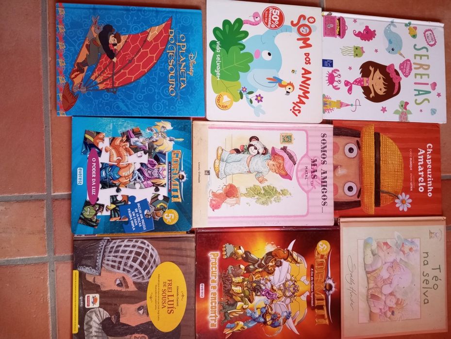 Lote 80 livros infanto-juvenis