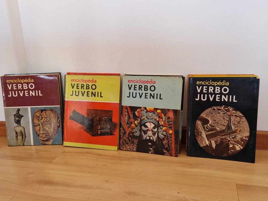 Enciclopédia Verbo Juvenil, 12 volumes, Edição 1965