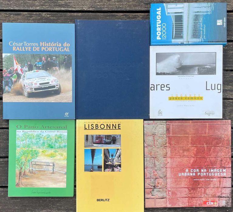 Lisboa e Porrugal. Etc Vários livros em bom estado