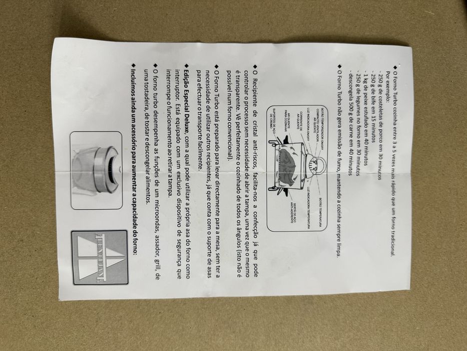 Forno de Convecçao Novo