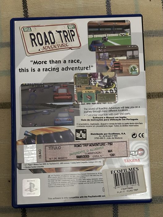 Road Rrip Adventure PS2