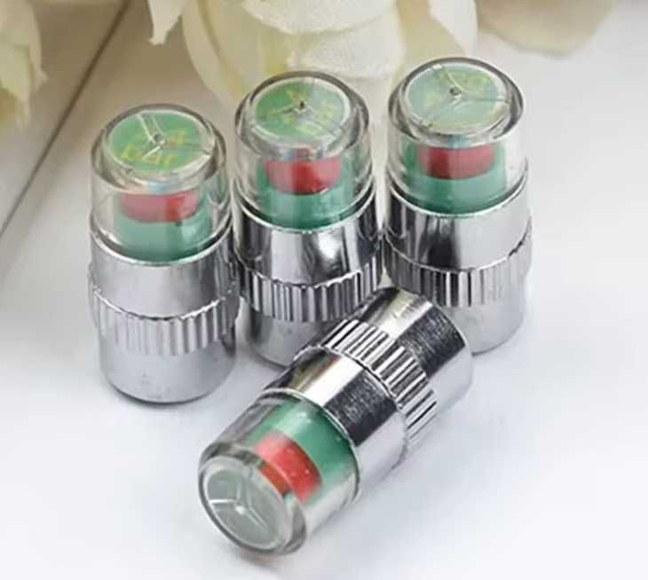 4 pçs indicador de pressão da válvula sensor detecção externa
