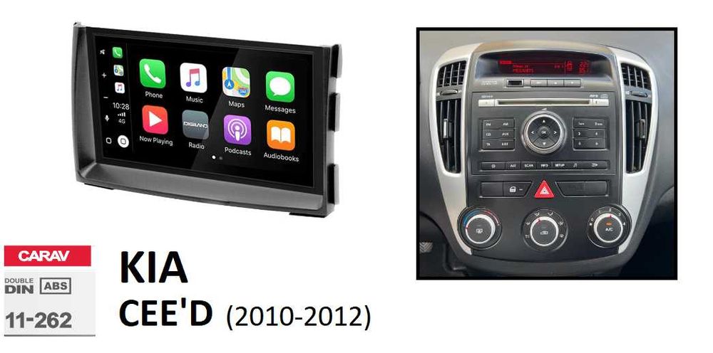 (NOVO) Rádio 2DIN • KIA Ceed (2007 a 2019) • Android JD Cee'd [4+64GB]