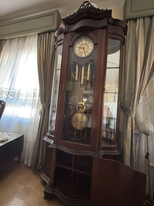 Relógio de Pêndulo de Chão R. Dias (Funcional)