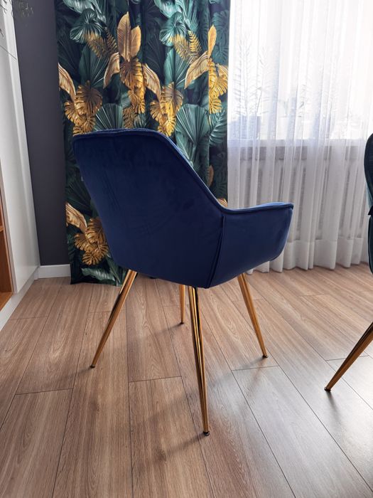Krzesło granatowe EMWO meble