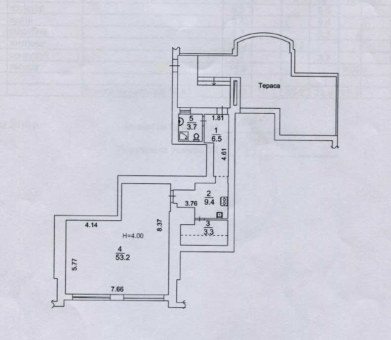 Видовий Loft-простір 92 м² з терасою , метро Мінська , Для офісу, студії або проживання. Без %.