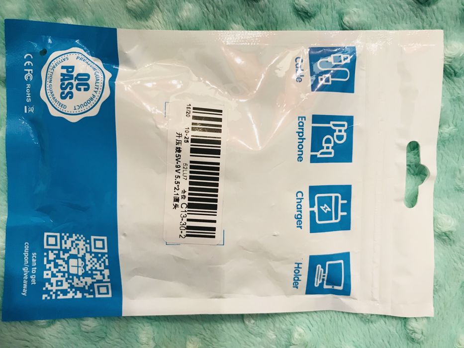 кабель для роутера usb 9v и 12v