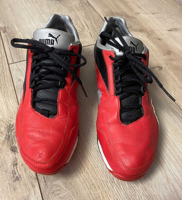 Кожаные кроссовки Puma Kart Racing