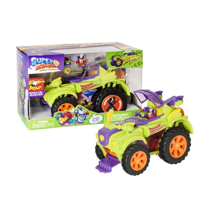 Superzings Monster Roller Camião Trator com 2 Superzings NOVO Limitado