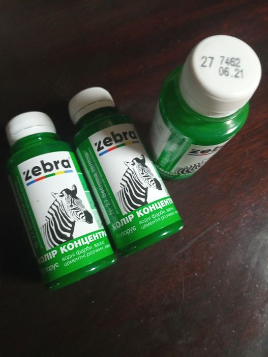 Колор зелёный для покраски