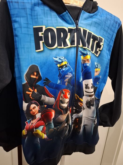 Granatowa bluza Fortnite 158 nowa