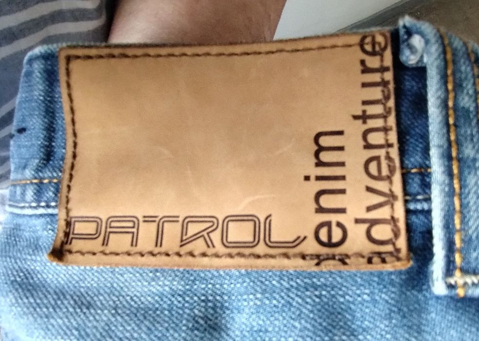 Szorty Patrol Denim Adventure Solidny Denim