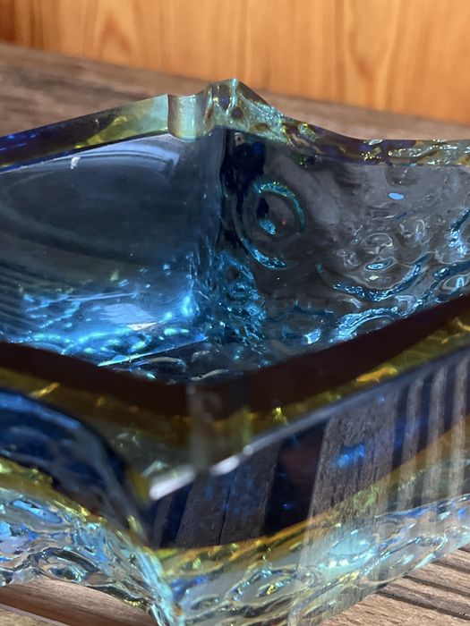 Sprzedam popielniczkę ze szkła Murano Alessandro Mandruzzato, Włochy