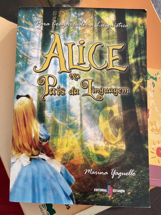 Livro Alice no Pais da Linguagem