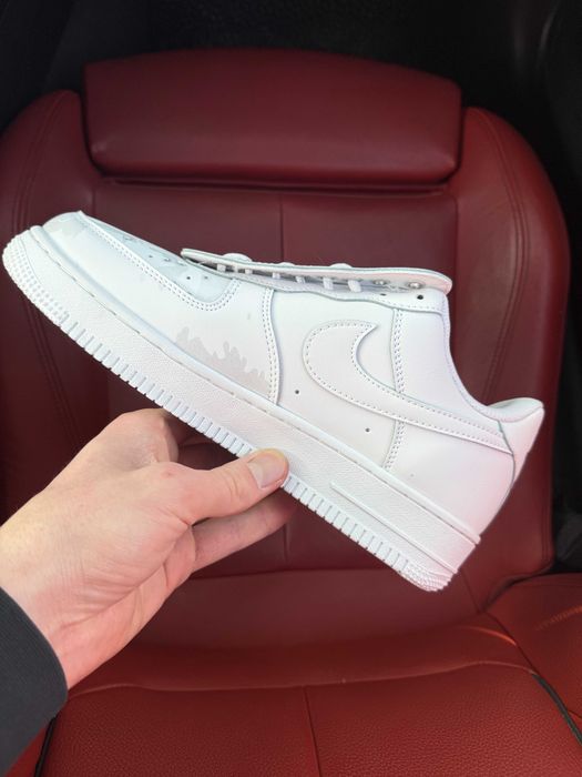 (БЕЗ ПЕРЕДОПЛАТИ) Nike Air Force 1 Shroud White Camo найк аір камуфляж