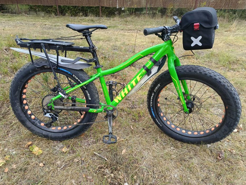 Rower Fatbike White Comp JR 24"