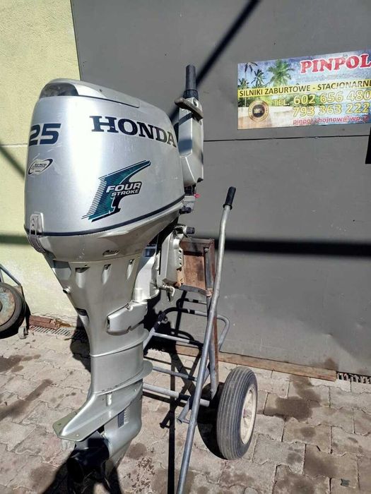 Silnik zaburtowy HONDA 25 KM L Rumpel