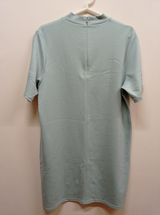 Sukienka seledynowa - miętowa 42