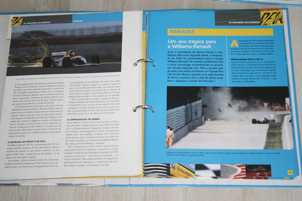 Fasciculos Salvat Renault R25 - História da F1