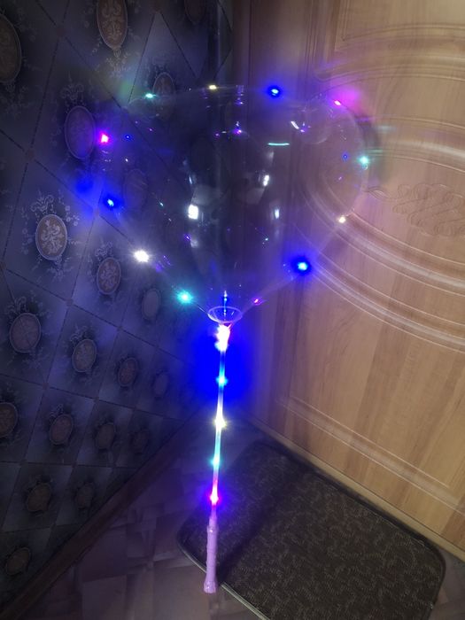 Шары-сердце Бобо(светодиодные)