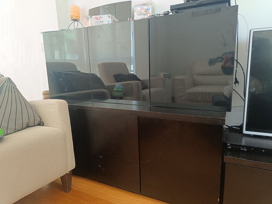 Conjunto móveis sala de estar/jantar