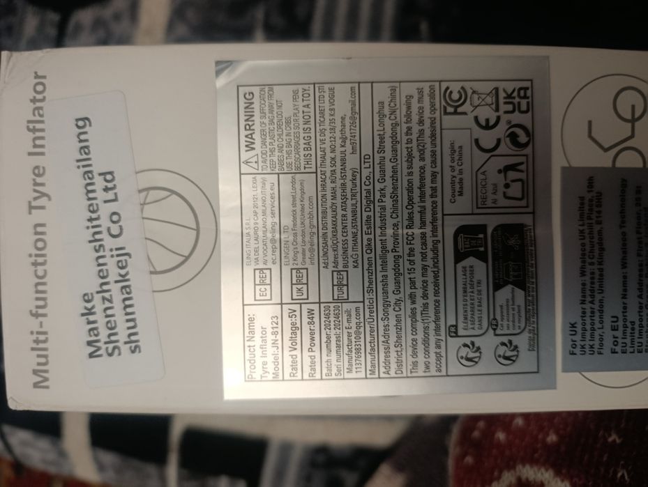 Пуско-зарядний пристрій 5-в-1