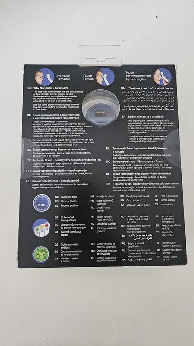 Termometr bezdotykowy Braun NTF 3000