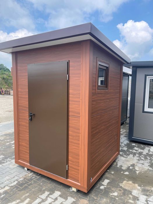 Pawilon kontener sanitarny łazienka WC kemping