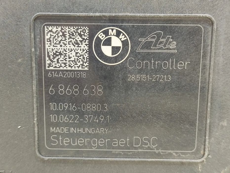 Modulo ABS Bloco Hidraulico BMW Serie 1 F20 F21 Serie 2 F22 Serie 3
