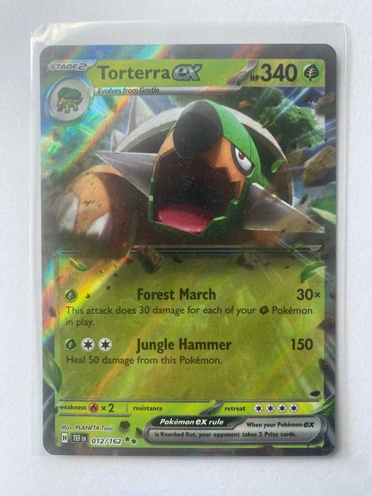 Karta Pokemon: Torterra ex (TEF 012) / Temporal Forces